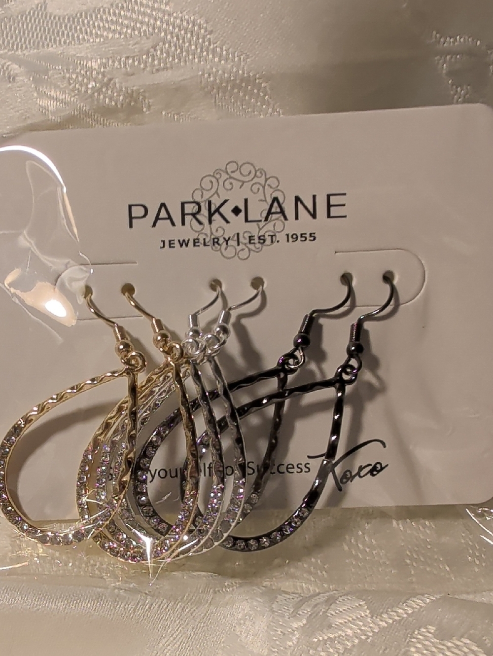 Park Lane OUI Earrings SET OF 3